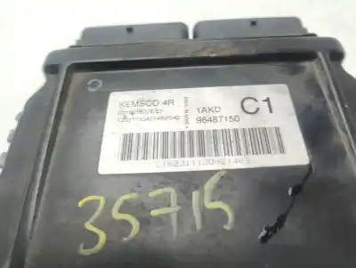 Peça sobressalente para automóvel em segunda mão Centralina De Motor Uce por DAEWOO TACUMA SE Referências OEM IAM 96487150  