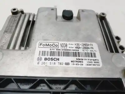 Peça sobressalente para automóvel em segunda mão centralina de motor uce por ford fiesta (ce1) active referências oem iam h1b112a650fa