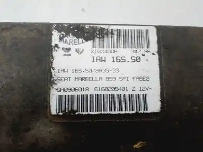 Second-hand car spare part ecu engine control for seat marbella ce oem iam references 6a0906018  