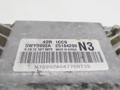 Second-hand car spare part ecu engine control for chevrolet aveo ls oem iam references 25184299  