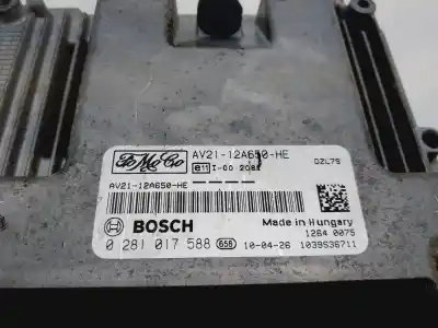 Second-hand car spare part ecu engine control for ford fiesta (cb1) titanium oem iam references av2112a650he  