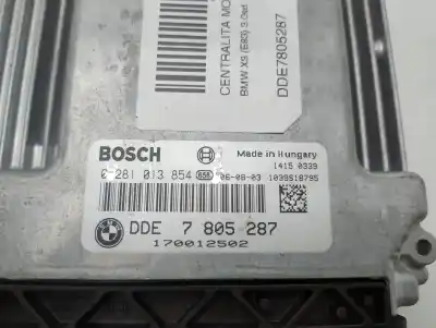 Second-hand car spare part ecu engine control for bmw x3 (e83) 3.0sd oem iam references dde7805287  