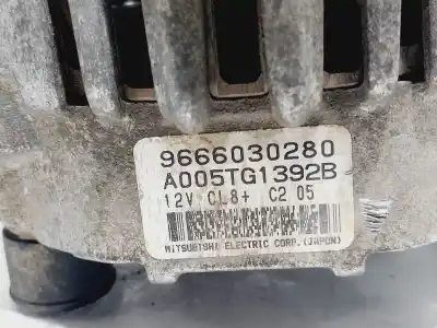Peça sobressalente para automóvel em segunda mão alternador por citroen c3 attraction referências oem iam 9666030280