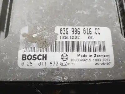 Автозапчастина б/у ебу контролер двигуна для audi a3 (8p) 1.9 tdi ambiente посилання на oem iam 03g906016cc   Автозапчастина б/у ебу контролер двигуна для audi a3 (8p) 1.9 tdi ambiente посилання на oem iam 03g906016cc