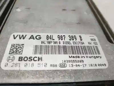 Автозапчасти б/у блок управления двигателем за SEAT LEON (5F1) 1.6 TDI ссылки OEM IAM 04L907309B  