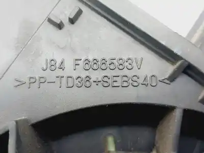 Peça sobressalente para automóvel em segunda mão ventilador de aquecimento por renault scenic ii confort authentique referências oem iam nn100715e