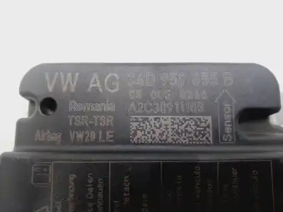 Second-hand car spare part airbag control unit for skoda rapid ambition oem iam references 34d959655b  