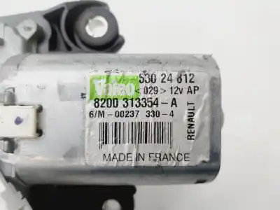 Peça sobressalente para automóvel em segunda mão motor do limpador traseiro por renault modus confort dynamique 98 cv / 72 kw referências oem iam 8200313354a  