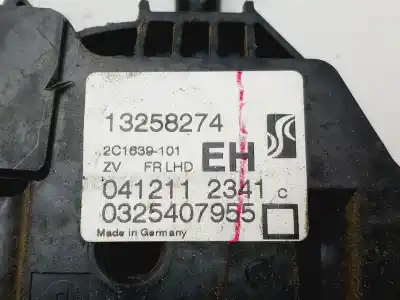 Second-hand car spare part front right door lock for opel corsa d cmon oem iam references 13258274  