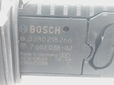 Автозапчасти б/у расходомер воздуха за BMW 1 (F20) 116 I ссылки OEM IAM 760203802  