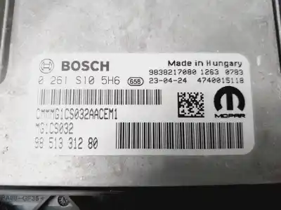 Second-hand car spare part ecu engine control for peugeot 208 (p2) allure oem iam references 9851331280  