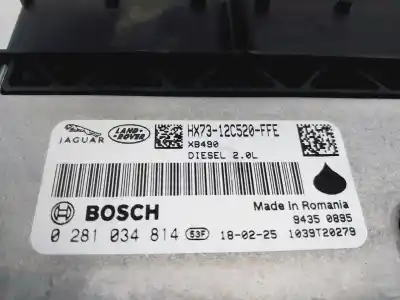 Second-hand car spare part ecu engine control for jaguar e-pace se awd 150 cv / 110 kw oem iam references hx7312c520ffe  