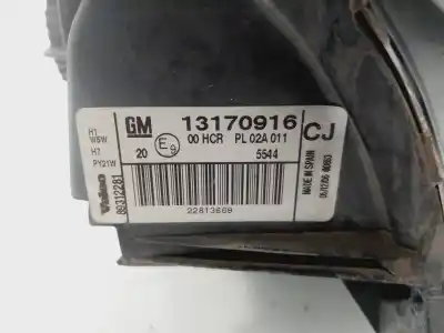 Pezzo di ricambio per auto di seconda mano faro anteriore destro per opel vectra c (z02) 1.8 (f69) riferimenti oem iam 13170916  