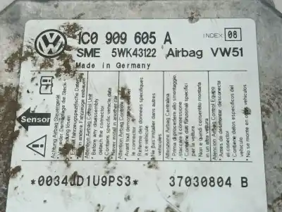 Автозапчасти б/у блок управления подушками безопасности за seat leon (1m1) sport f.r. 150 cv / 110 kw ссылки oem iam 1c0909605a  