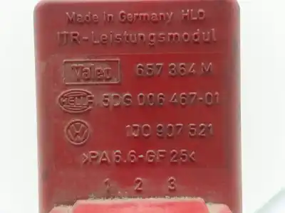 Pezzo di ricambio per auto di seconda mano resistenza al riscaldamento per seat leon (1m1) sport f.r. 150 cv / 110 kw riferimenti oem iam 1j0907521  