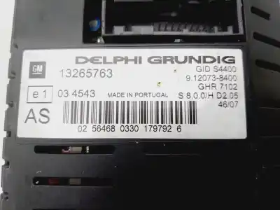 Peça sobressalente para automóvel em segunda mão display gps / multimídia por opel corsa d essentia referências oem iam 13265763  