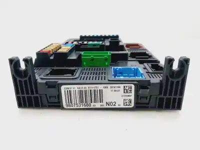 Second-hand car spare part bsi control unit for citroen c-elysée exclusive oem iam references 9807531680   Second-hand car spare part bsi control unit for citroen c-elysée exclusive oem iam references 9807531680