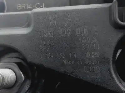 Автозапчастина б/у генератор для audi a4 b8 (8k2) 2.0 tdi посилання на oem iam 03g903016e   Автозапчастина б/у генератор для audi a4 b8 (8k2) 2.0 tdi посилання на oem iam 03g903016e