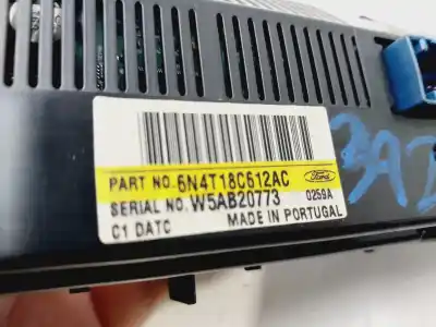 Peça sobressalente para automóvel em segunda mão comando de sofagem (chauffage / ar condicionado) por ford focus berlina (cap) ambiente (d) referências oem iam 6n4t18c612ac  