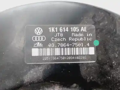 Автозапчастина б/у гальмівний серво для audi a3 (8p) 1.9 tdi ambiente посилання на oem iam 1k1614105ae  