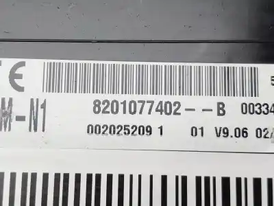 Pezzo di ricambio per auto di seconda mano modulo elettronico per renault kangoo furgón compact comfort riferimenti oem iam 8201077402b  