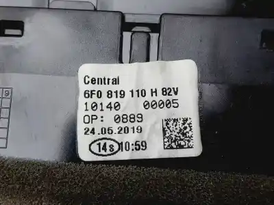 Peça sobressalente para automóvel em segunda mão grelha / difusor de ar por seat arona style referências oem iam 6f0819110h