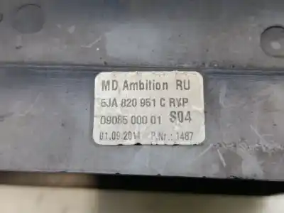 Peça sobressalente para automóvel em segunda mão grelha / difusor de ar por skoda rapid ambition referências oem iam 5ja820951c Peça sobressalente para automóvel em segunda mão grelha / difusor de ar por skoda rapid ambition referências oem iam 5ja820951c