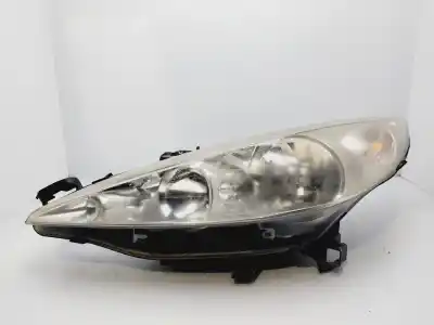 Second-hand car spare part right headlight for peugeot 207 xt oem iam references 9649986280  