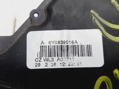 Pezzo di ricambio per auto di seconda mano serratura porta posteriore destra per skoda fabia ii combi (545) 1.2 riferimenti oem iam 6y0839016a  