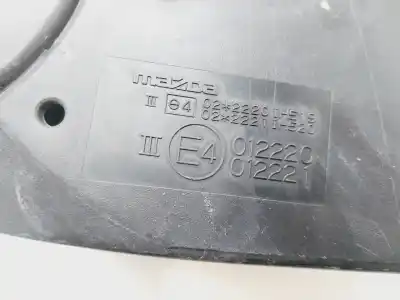 Peça sobressalente para automóvel em segunda mão espelho retrovisor esquerdo por mazda 3 sedán (bk) 1.6 di turbo (bk12y) referências oem iam bp4n69180a