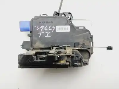 Автозапчастина б/у замок дверей заднього лівого для skoda fabia familiar (6y5) comfort посилання на oem iam 6y0839015  