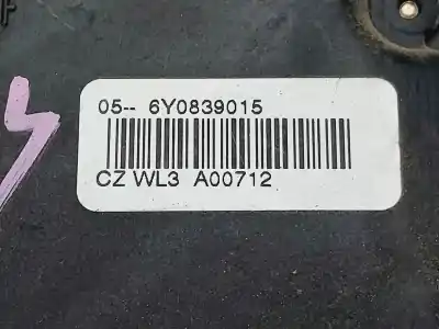 Автозапчастина б/у замок дверей заднього лівого для skoda fabia familiar (6y5) comfort посилання на oem iam 6y0839015  