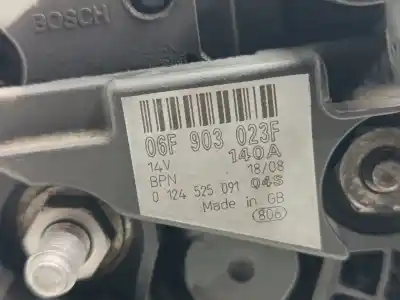 Second-hand car spare part ALTERNATOR for SEAT LEON (1P1)  OEM IAM references 06F903023F  