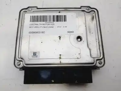 Tweedehands auto-onderdeel Ecu Motorcontroller voor SEAT LEON (1P1) Sport Limited OEM IAM-referenties 03G906021SC  