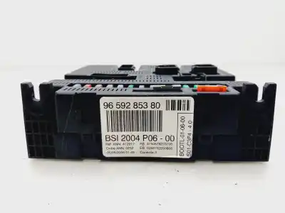 Second-hand car spare part bsi control unit for citroen c3 hdi 70 furio oem iam references 9659285380  