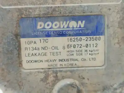Peça sobressalente para automóvel em segunda mão Compressor De Ar Condicionado A/a A/c por KIA SORENTO 2.5 CRDi Concept Referências OEM IAM 1625023500  