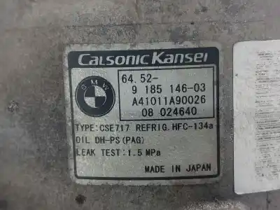 Second-hand car spare part air conditioning compressor for bmw x6 (e71) 3.0d oem iam references 64529185146  