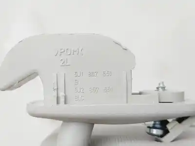 Автозапчастина б/у лівий натір для skoda fabia ii combi (545) 1.2 посилання на oem iam 1z0857551h  