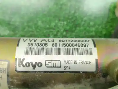 Автозапчастина б/у рульмова рейка для skoda fabia familiar (6y5) comfort посилання на oem iam 6q1423051bh  