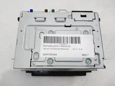 Piesă de schimb auto la mâna a doua sistem audio / cd radio casetofon pentru volvo v40 r-design momentum 152 cv / 112 kw referințe oem iam 32247254aa  