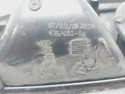 Peça sobressalente para automóvel em segunda mão puxador interior traseiro esquerdo por seat leon (1p1) reference referências oem iam 5p0837113  