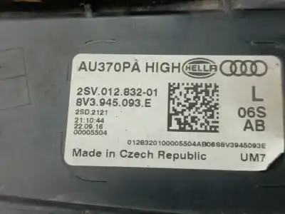Second-hand car spare part interior left tailgate light for audi a3 (8vk) s line edition oem iam references 8v3945093e  