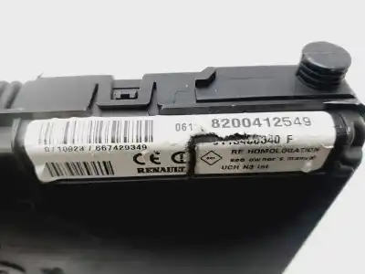 Peça sobressalente para automóvel em segunda mão módulo eletrônico por renault scenic ii authentique 106 cv / 78 kw referências oem iam 8200412549