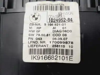 Peça sobressalente para automóvel em segunda mão quadrante por bmw serie 1 berlina (e81/e87) 118d referências oem iam 916682101  