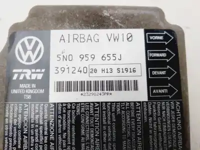 Peça sobressalente para automóvel em segunda mão centralina de airbag por seat leon (1p1) reference referências oem iam 5n0959655j