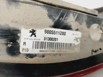 Автозапчасти б/у внутренний правый задний фонарь за peugeot 3008 access ссылки oem iam 9805511280
