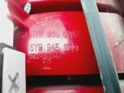 Автозапчастина б/у правий ліхтар для skoda fabia familiar (6y5) comfort посилання на oem iam 6y9945112b