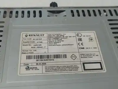 Автозапчасти б/у аудиосистема / радио cd за dacia logan ii comfort ссылки oem iam 281156162r  