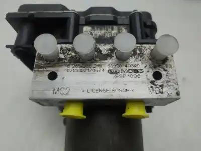 Peça sobressalente para automóvel em segunda mão abs por kia carnival 2.9 crdi vgt active referências oem iam 589204d300  