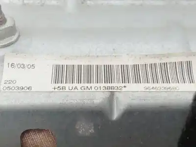 Peça sobressalente para automóvel em segunda mão airbag dianteiro direito por citroen c4 coupé (la_) 1.6 hdi referências oem iam 9646339680